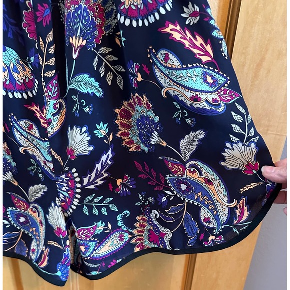 EUC, kaya di koko Women's Sz Medium Romper in Paisley Pattern, Pretty! - Picture 11 of 11